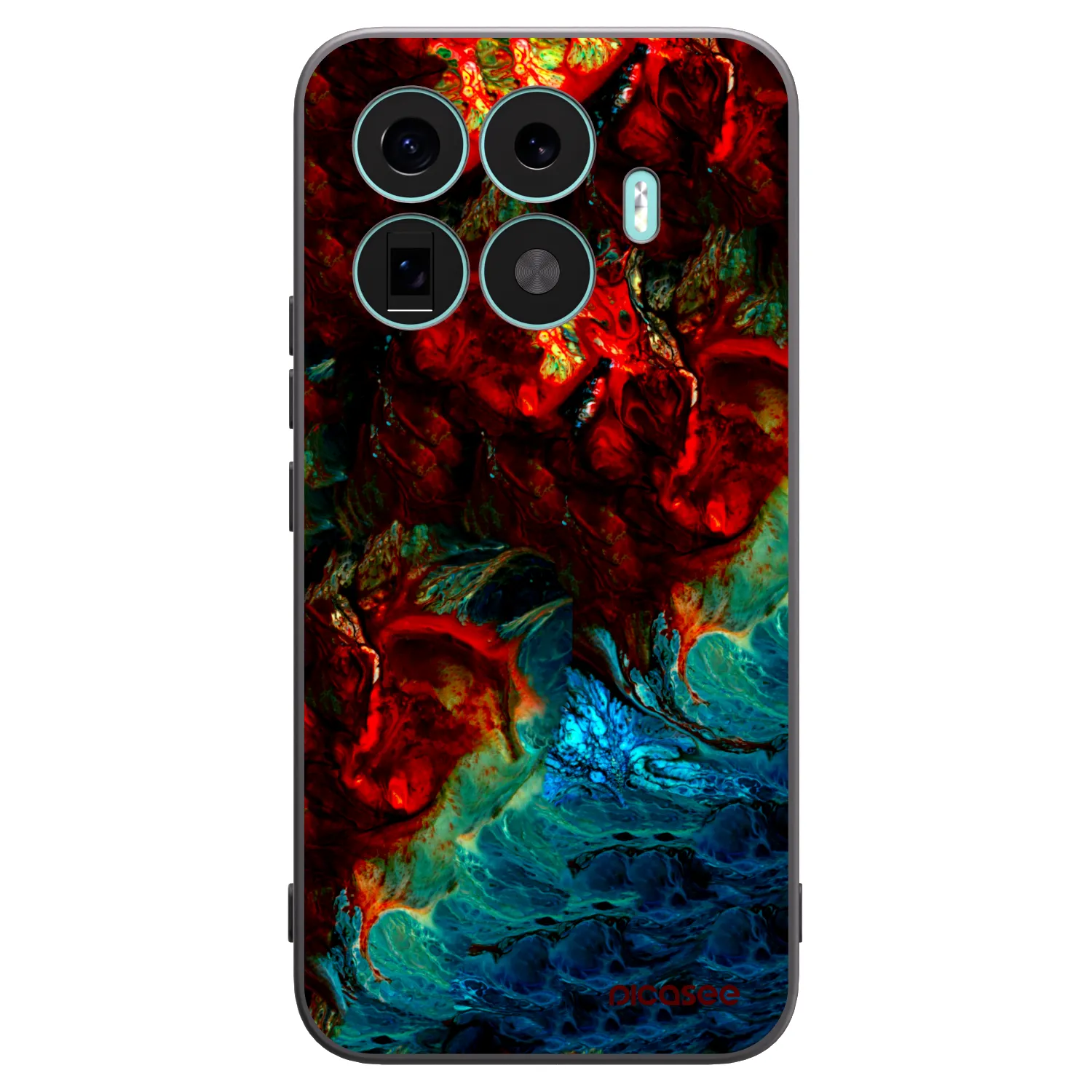 Picasee silikónový čierny obal pre Xiaomi 17T Pro - Universe