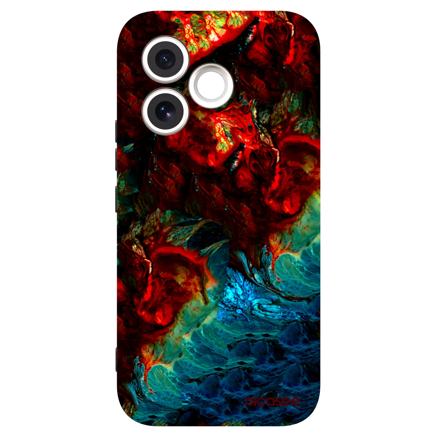 Picasee silikónový čierny obal pre Honor 600 Lite - Universe