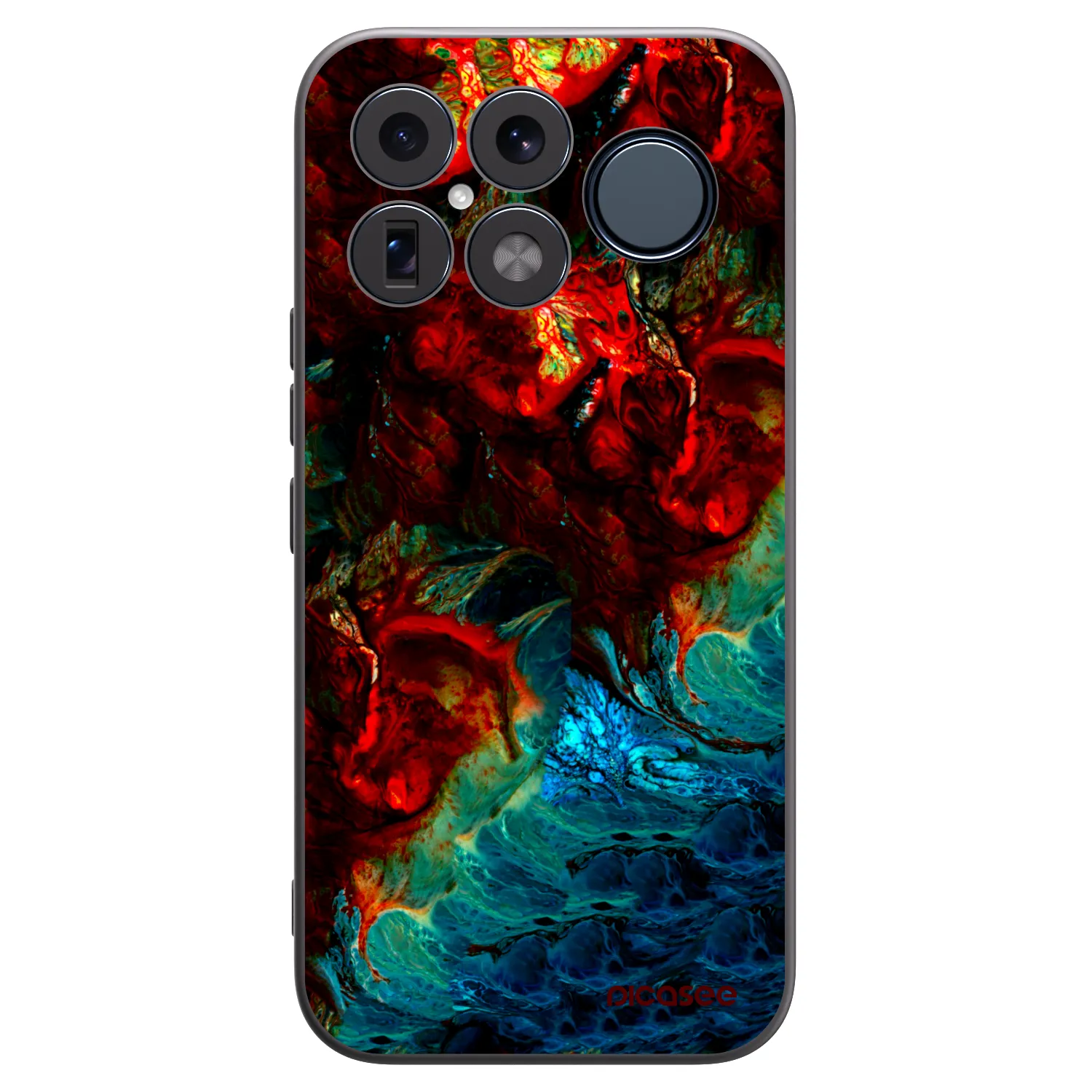 Picasee silikónový čierny obal pre Xiaomi Poco F8 Ultra - Universe