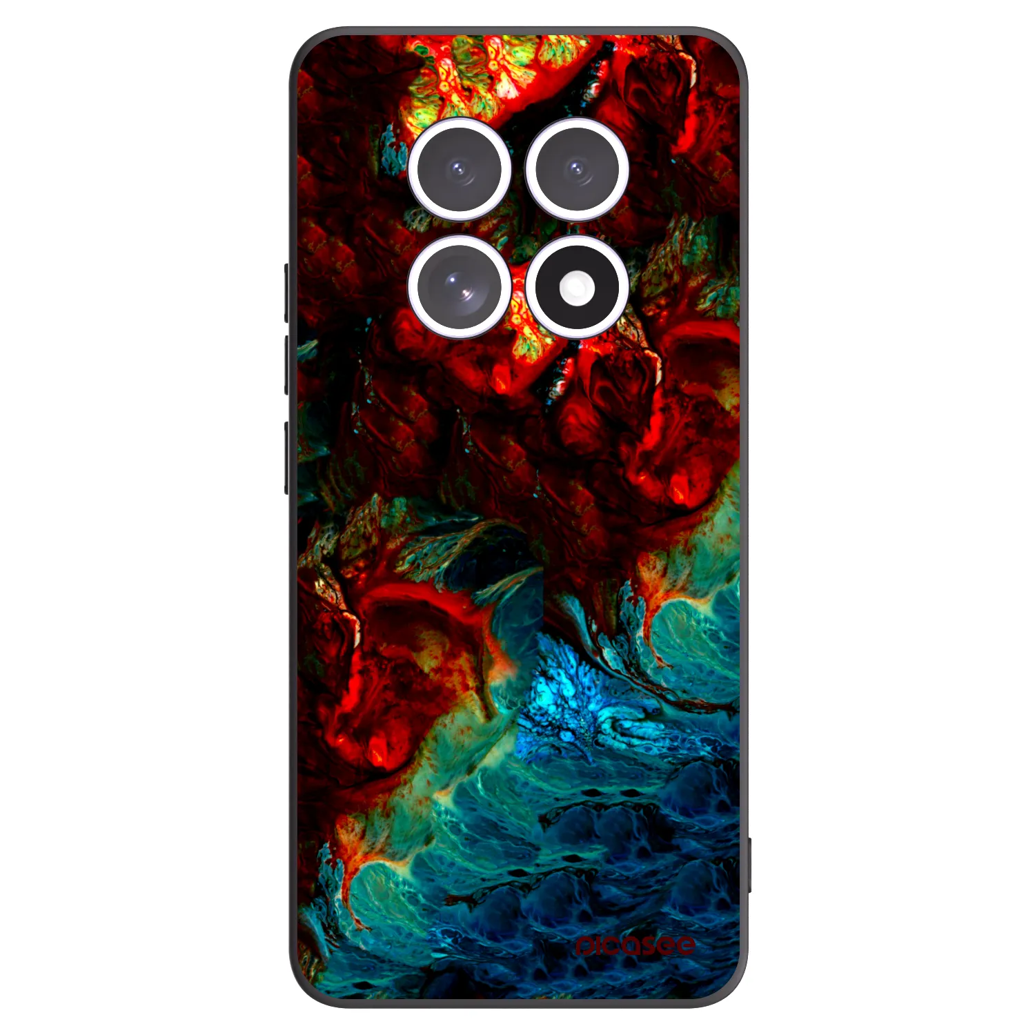 Picasee silikónový čierny obal pre Xiaomi Redmi Note 15 5G - Universe