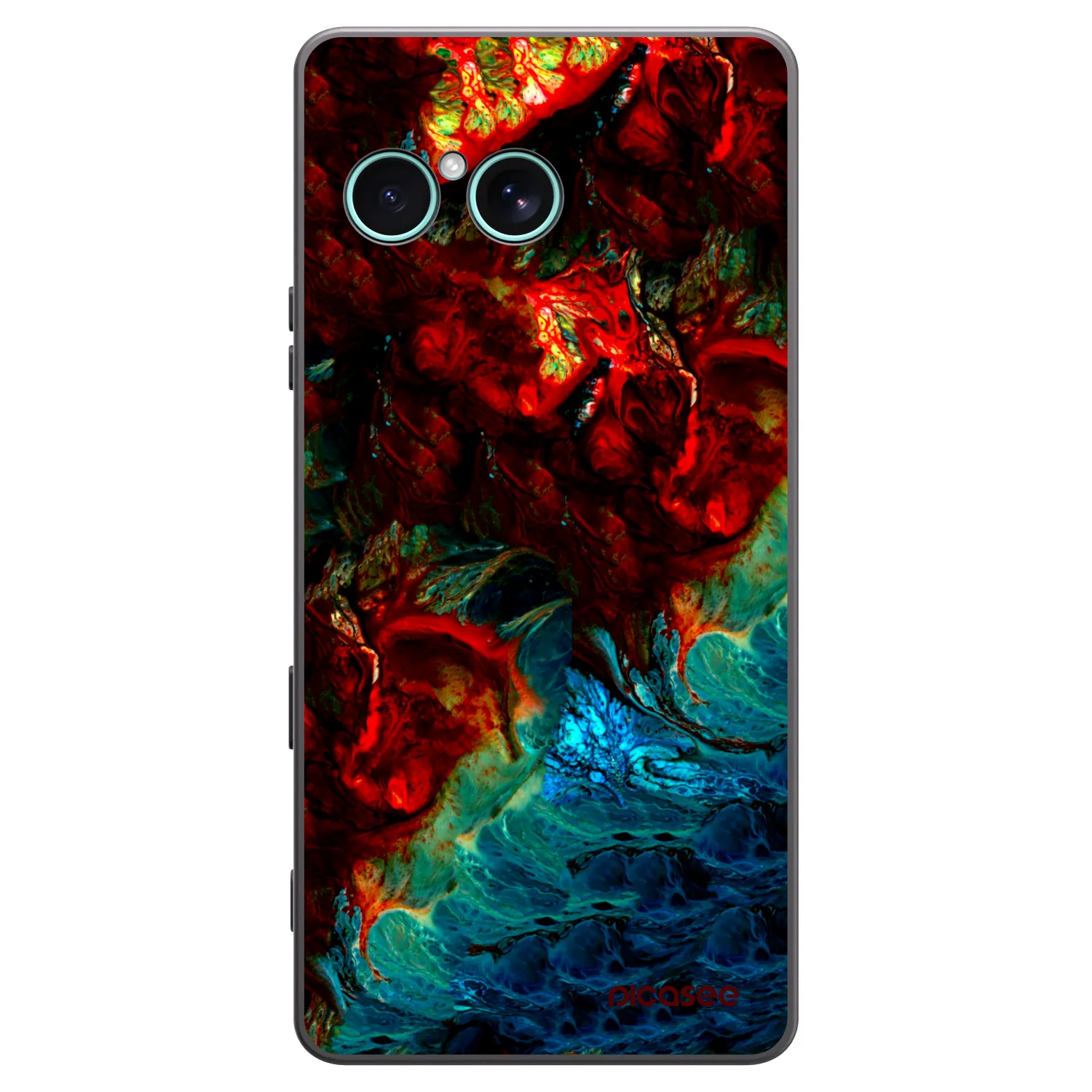 Picasee silikónový čierny obal pre Sony Xperia 10 VII - Universe
