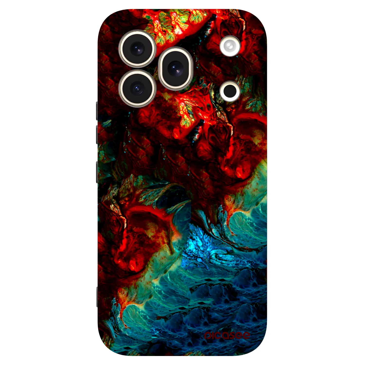 Picasee silikónový čierny obal pre Honor 600 Pro - Universe