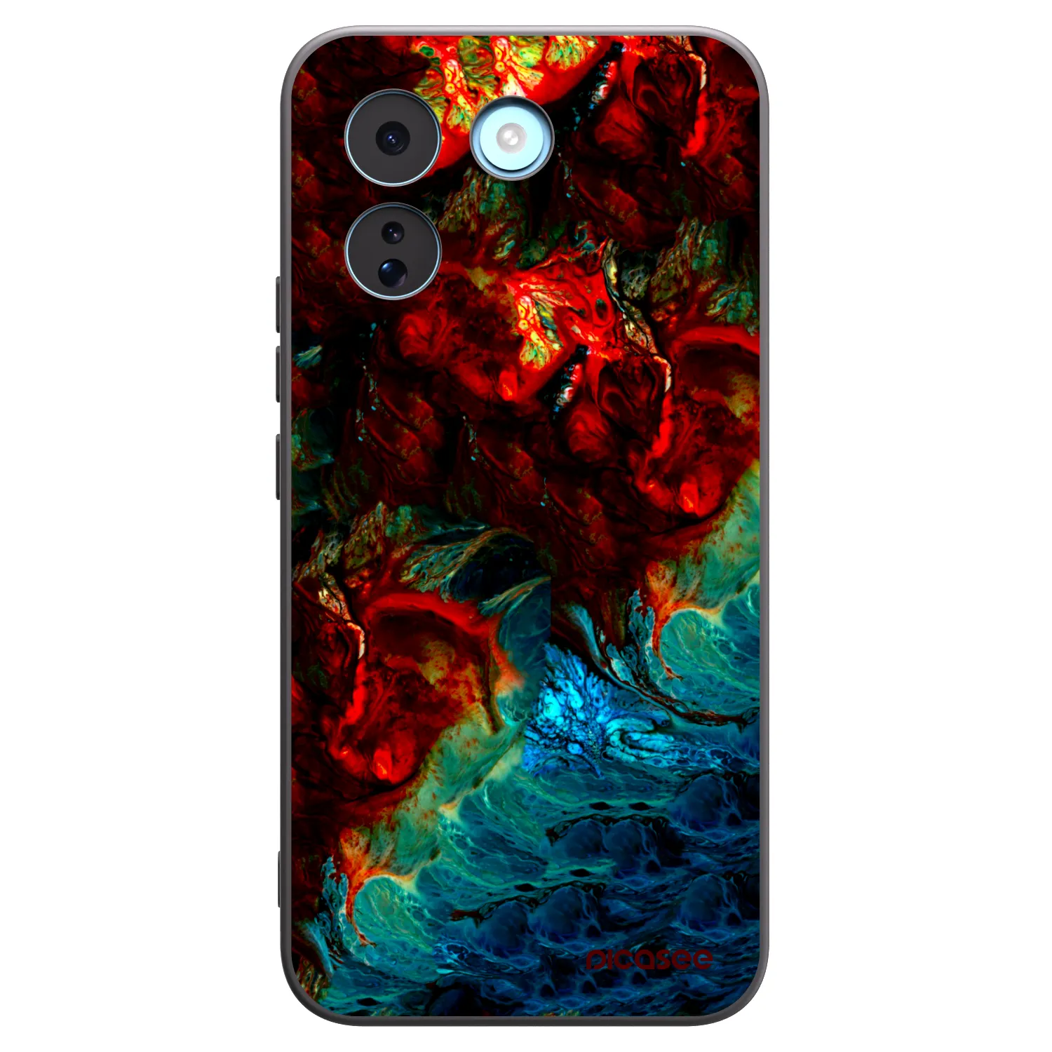 Picasee silikónový čierny obal pre Xiaomi Redmi Note 17 Pro MAX 5G - Universe