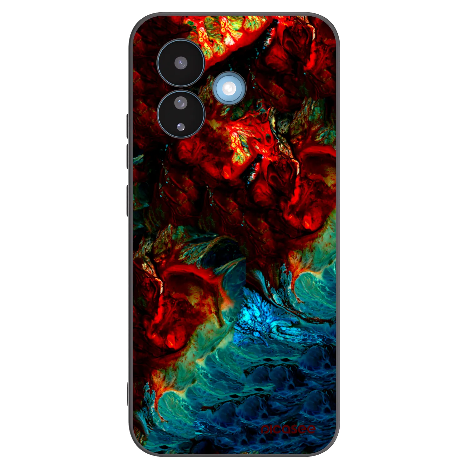Picasee silikónový čierny obal pre Xiaomi Redmi Note 17 Pro 5G - Universe