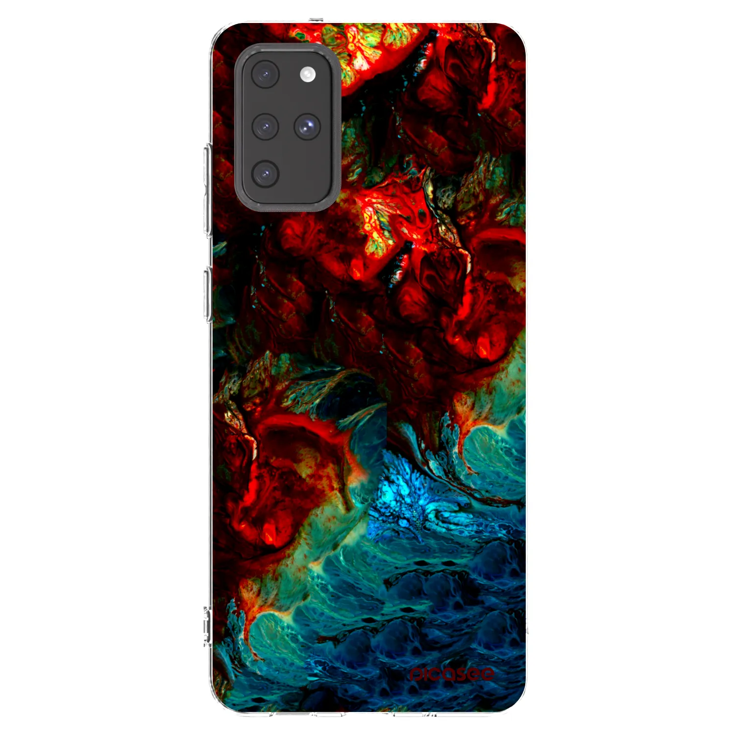 Picasee silikónový prehľadný obal pre Samsung Galaxy S20+ G985F - Universe