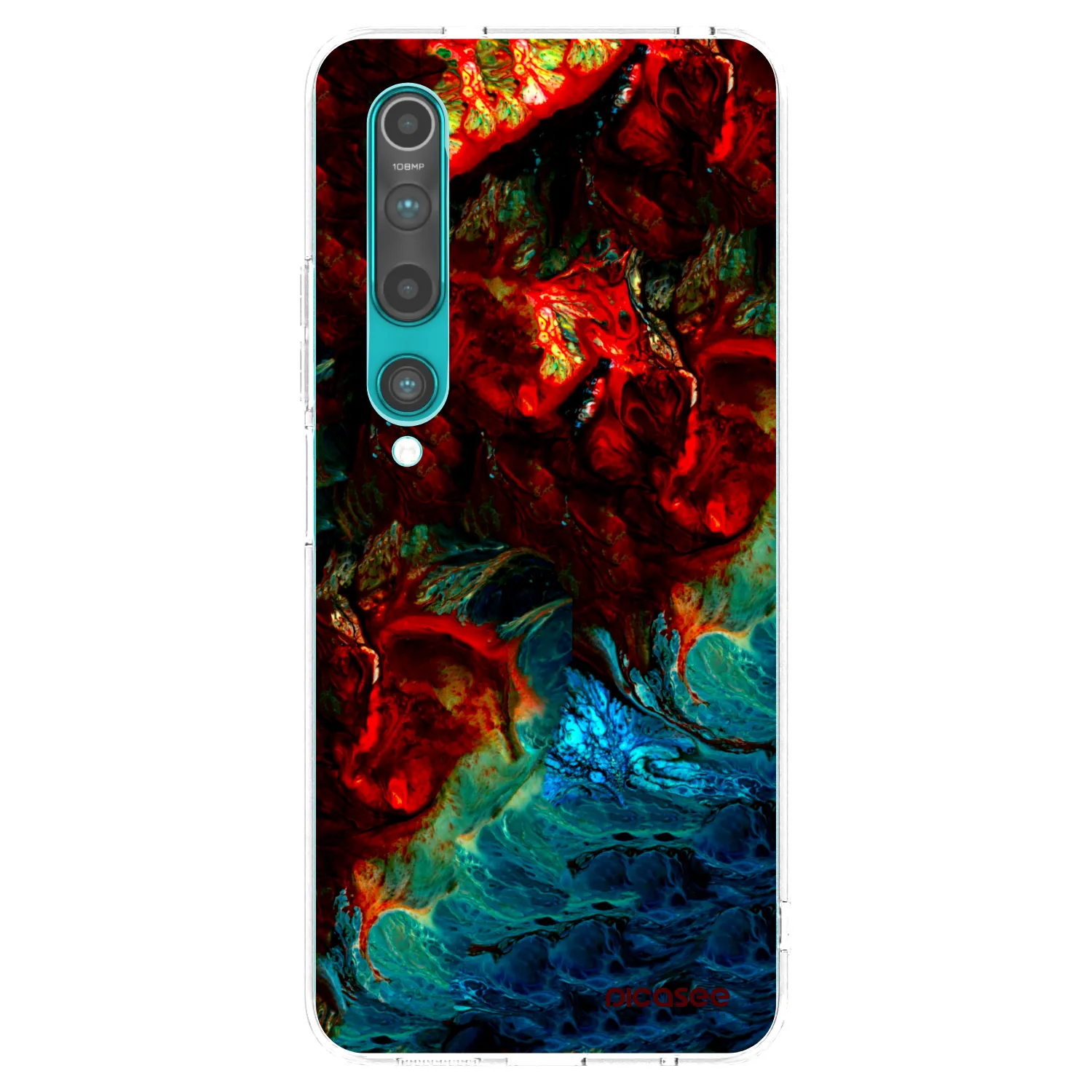 Picasee silikónový prehľadný obal pre Xiaomi Mi 10 - Universe
