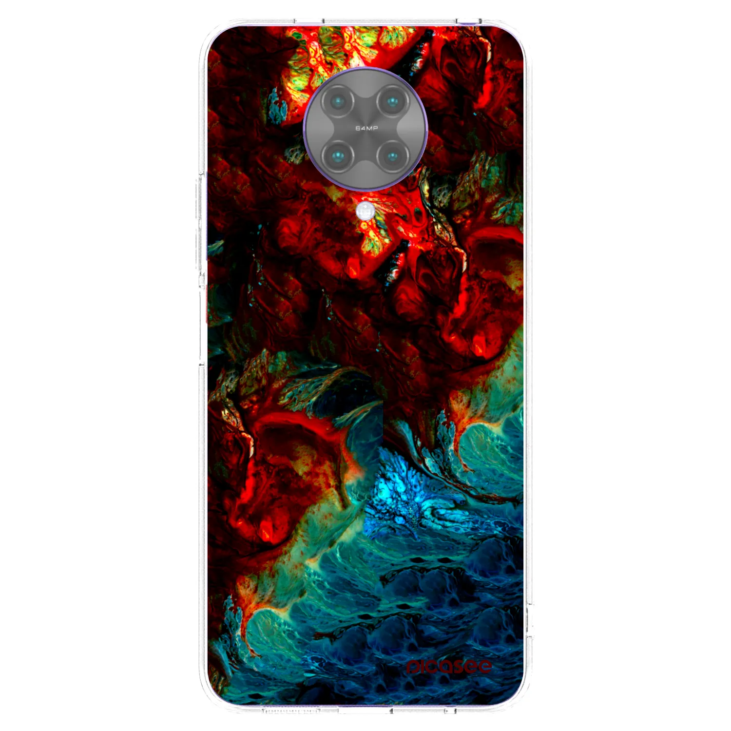 Silikónový prehľadný obal pre Xiaomi Poco F2 Pro - Universe