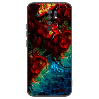 Picasee silikónový čierny obal pre Xiaomi Redmi 9 - Universe
