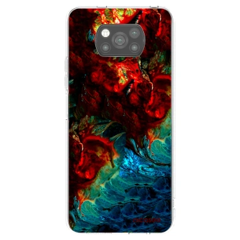 Picasee silikónový čierny obal pre Xiaomi Poco X3 - Universe