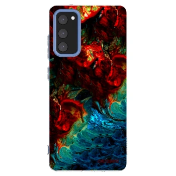 Picasee silikónový prehľadný obal pre Samsung Galaxy S20 FE - Universe