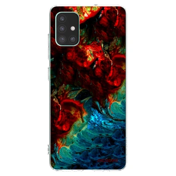 Picasee silikónový prehľadný obal pre Samsung Galaxy M51 M515F - Universe
