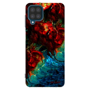 Picasee silikónový prehľadný obal pre Samsung Galaxy A12 A125F - Universe
