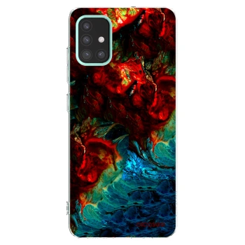 Picasee silikónový prehľadný obal pre Samsung Galaxy M31s - Universe