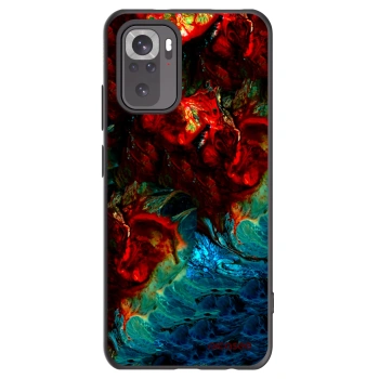 Picasee silikónový čierny obal pre Xiaomi Redmi Note 10S - Universe