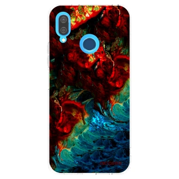 Picasee silikónový prehľadný obal pre Huawei P20 Lite - Universe
