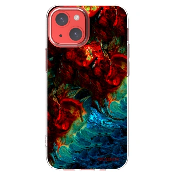 Picasee silikónový prehľadný obal pre Apple iPhone 13 mini - Universe