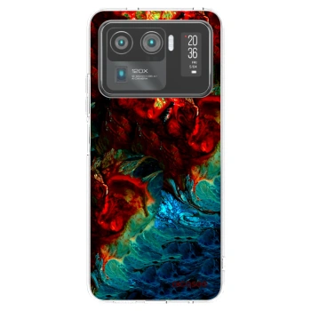 Picasee silikónový prehľadný obal pre Xiaomi Mi 11 Ultra - Universe