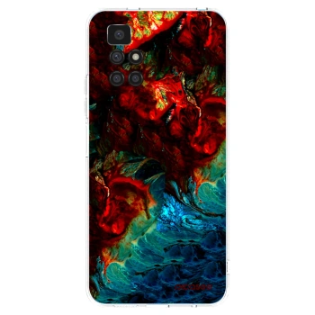 Picasee silikónový prehľadný obal pre Xiaomi Redmi 10 - Universe