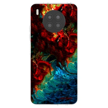 Picasee silikónový prehľadný obal pre Huawei Nova 8i - Universe