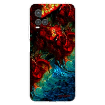 Picasee silikónový prehľadný obal pre Vivo Y33s - Universe