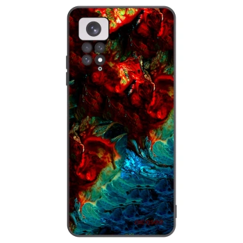 Picasee silikónový čierny obal pre Xiaomi Redmi Note 11 - Universe