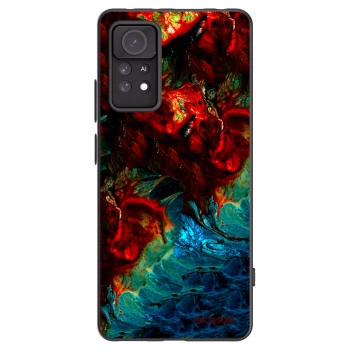 Picasee silikónový čierny obal pre Xiaomi Redmi Note 11 Pro 5G - Universe