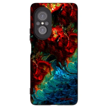 Picasee silikónový čierny obal pre Huawei Nova 9 SE - Universe