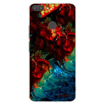 Picasee silikónový prehľadný obal pre Huawei P Smart - Universe