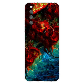Picasee silikónový prehľadný obal pre Sony Xperia 10 IV 5G - Universe