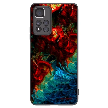 Picasee silikónový čierny obal pre Xiaomi Redmi Note 11 Pro+ 5G - Universe