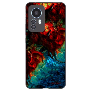Picasee silikónový čierny obal pre Xiaomi 12T Pro - Universe