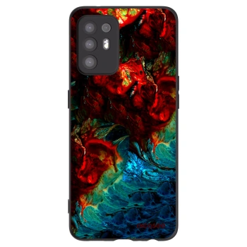 Picasee silikónový čierny obal pre OPPO A94 5G - Universe