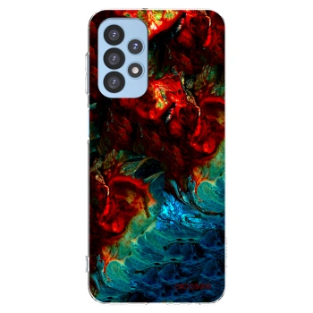 Picasee silikónový prehľadný obal pre Samsung Galaxy A23 A235F 4G - Universe