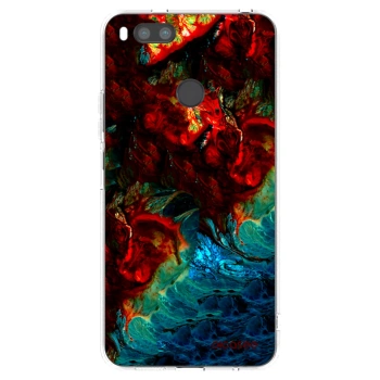 Picasee silikónový prehľadný obal pre Xiaomi Redmi A1 - Universe