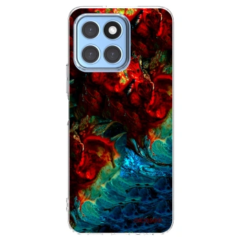 Picasee silikónový prehľadný obal pre Honor X6 - Universe