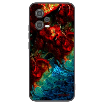 Picasee silikónový čierny obal pre Xiaomi Poco X5 - Universe