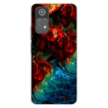 Picasee silikónový prehľadný obal pre Xiaomi Redmi Note 11S 5G - Universe