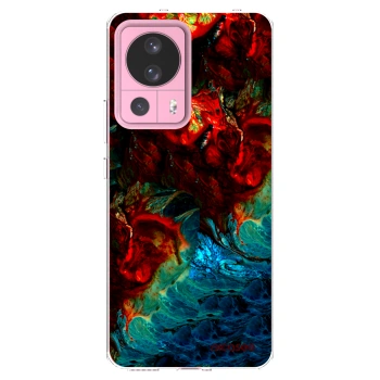 Picasee silikónový prehľadný obal pre Xiaomi 13 Lite - Universe