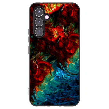 Picasee silikónový čierny obal pre Samsung Galaxy A54 5G A546B - Universe