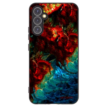 Picasee silikónový čierny obal pre Samsung Galaxy A34 5G A346B - Universe