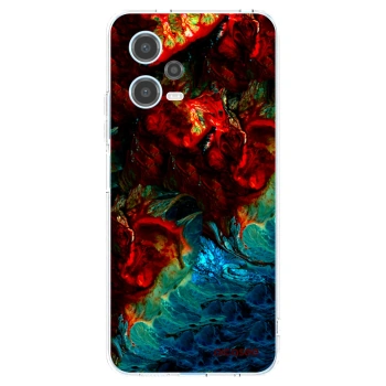 Picasee silikónový prehľadný obal pre Xiaomi Redmi Note 12 5G - Universe