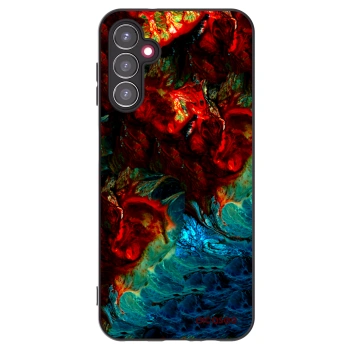 Picasee silikónový čierny obal pre Samsung Galaxy A14 4G A145R - Universe