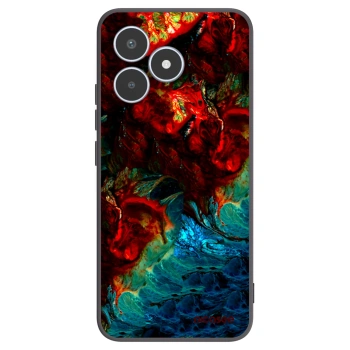 Picasee silikónový čierny obal pre Realme C53 - Universe