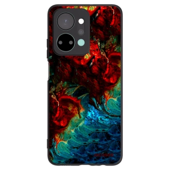 Picasee silikónový čierny obal pre Honor X7a - Universe