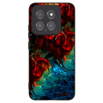 Picasee silikónový čierny obal pre Xiaomi 14 - Universe