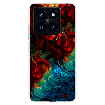 Picasee silikónový prehľadný obal pre Xiaomi 14 Pro - Universe