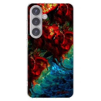 Picasee silikónový prehľadný obal pre Samsung Galaxy S24 S921B 5G - Universe