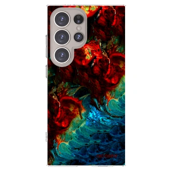 Picasee silikónový prehľadný obal pre Samsung Galaxy S24 Ultra S928B 5G - Universe