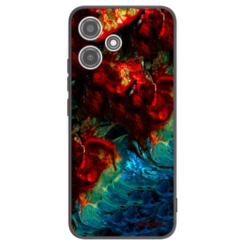 Picasee silikónový čierny obal pre Xiaomi Redmi 12 5G - Universe