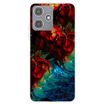 Picasee silikónový prehľadný obal pre Xiaomi Redmi 12 5G - Universe